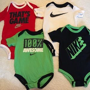 3-6M Nike onesies